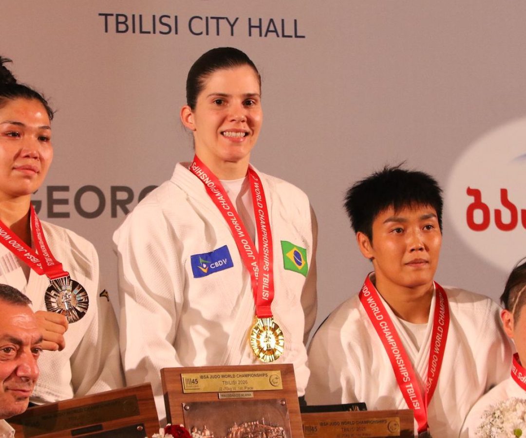 Brasil conquista três ouros no Mundial Paralímpico de Judô