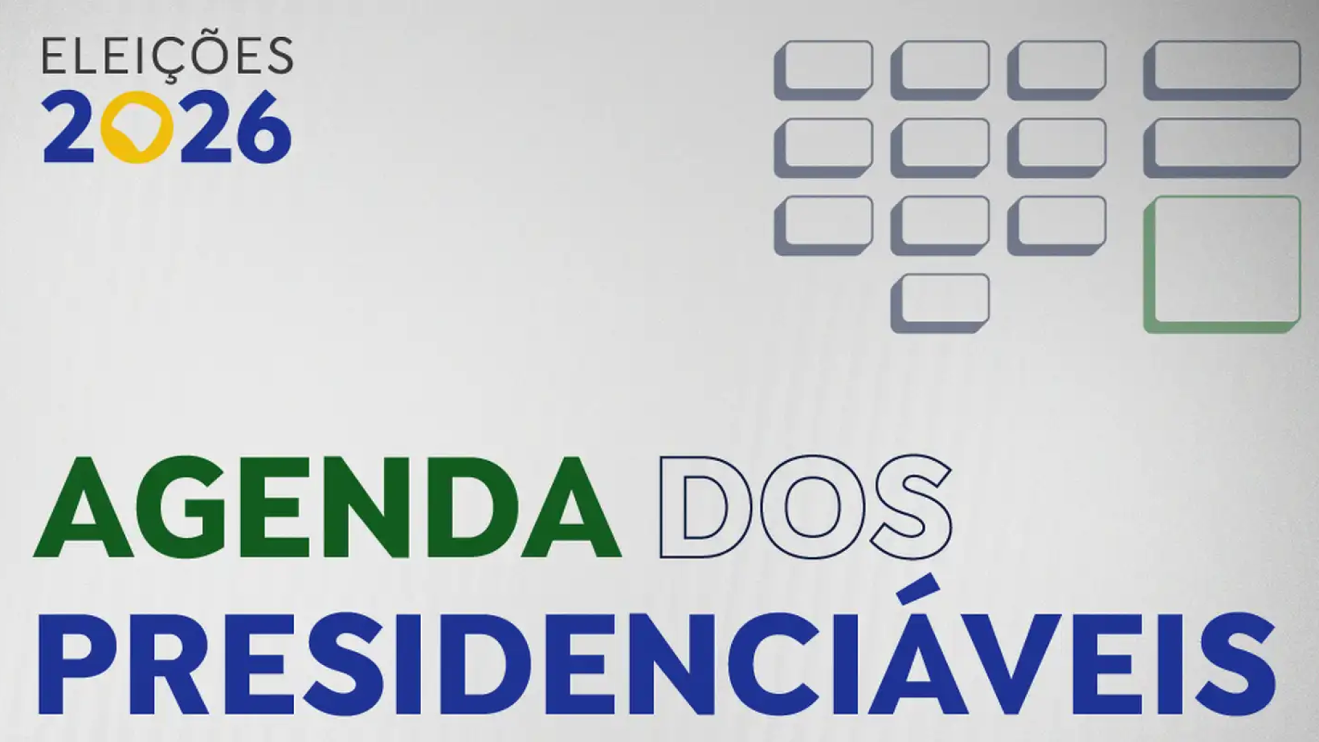 Veja a agenda dos candidatos à Presidência nesta quarta-feira