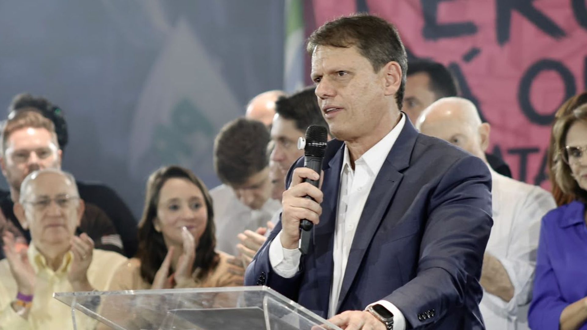 Republicanos lança candidatura de Tarcísio ao governo de São Paulo 
