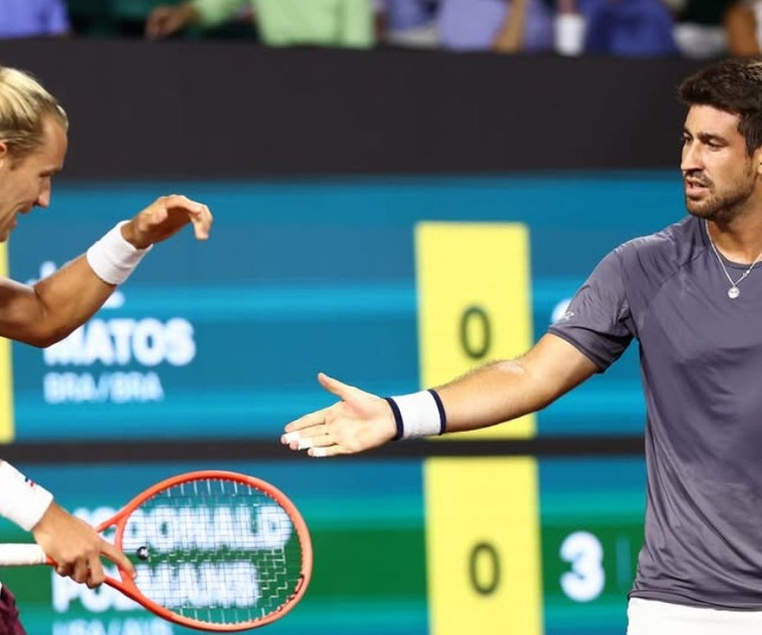 Rafael Matos e Orlando Luz vão à semi de duplas do ATP de Cincinnati