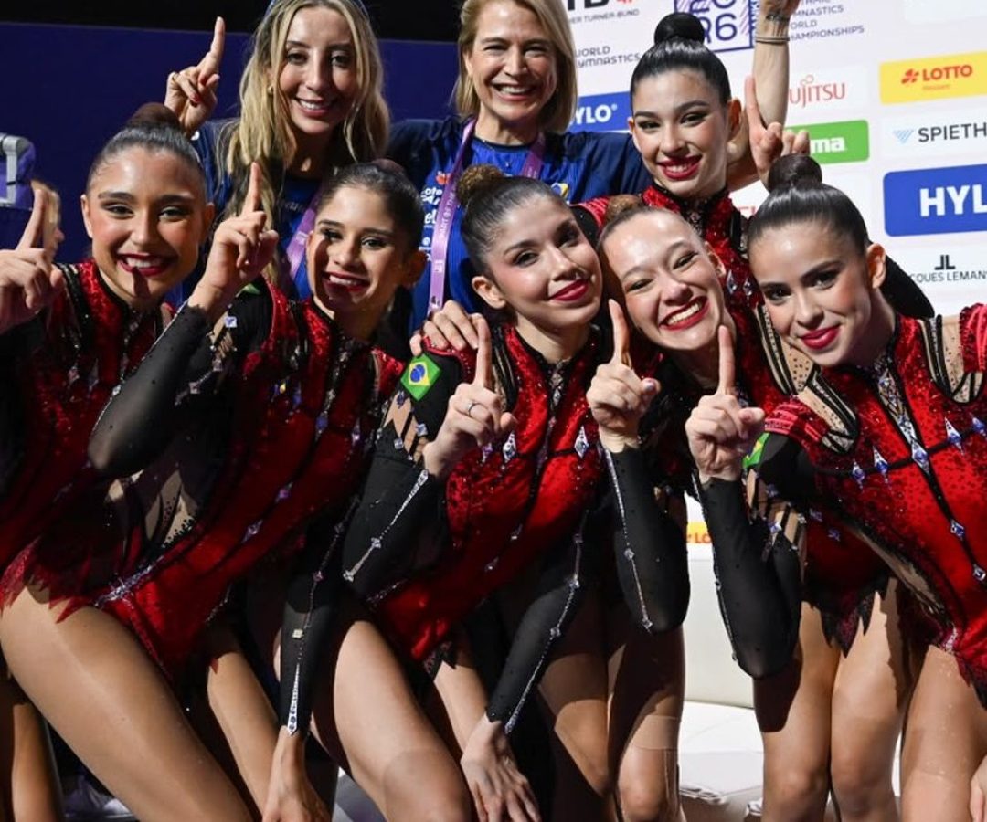 Brasil faz história e leva dois ouros no Mundial de ginástica rítmica